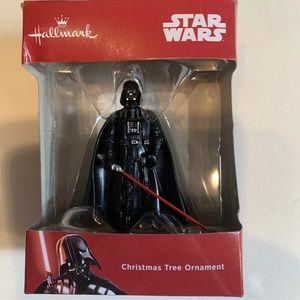 2018 Hallmark Star Wars Darth Vader Christmas Ornament New  3" x 2.5"